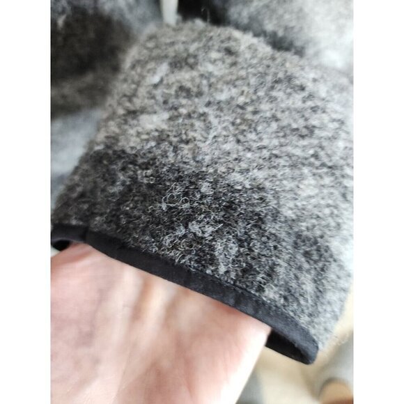 Wilfred Free Coat Off Duty Aritzia Gray Plaid Wool Jacket Women's Small - Picture 6 of 10